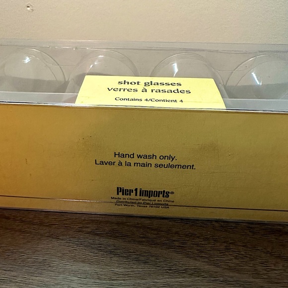 Pier 1 Imports Multicolor Shot Glass Set NEW IN BOX !! - Picture 2 of 2